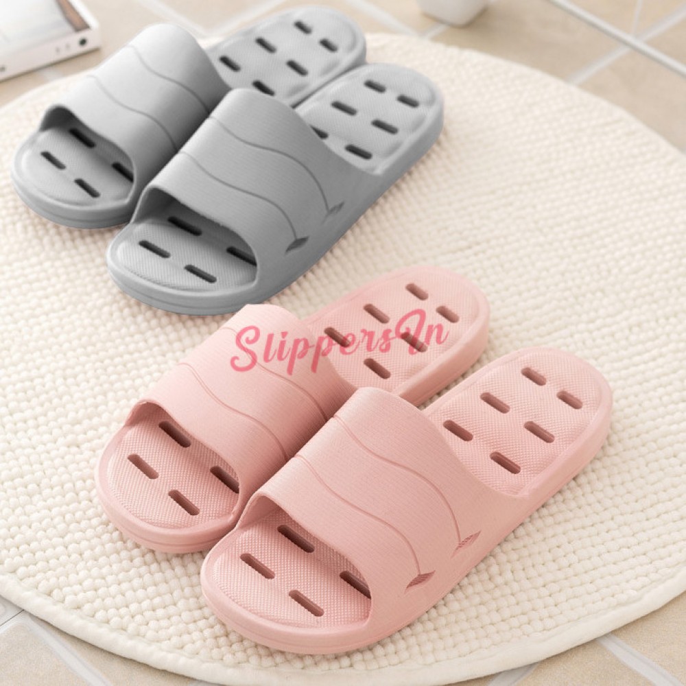 Womens Shower Slippers with Drainage Holes Summer House Sandals