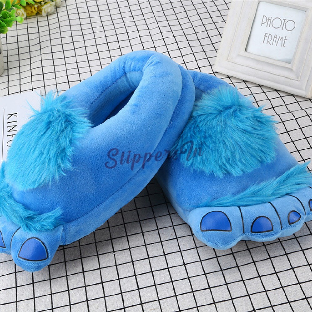 fluffy monster shoes