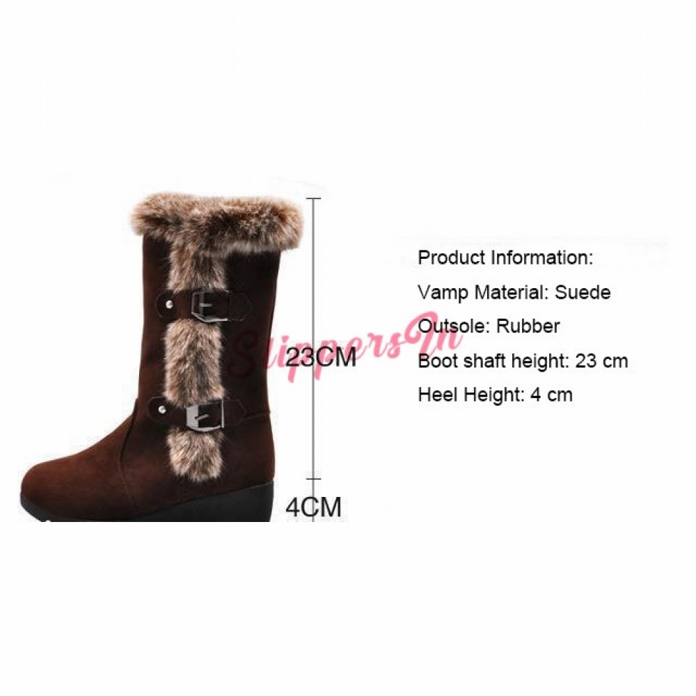 wedge winter boots women's shoes
