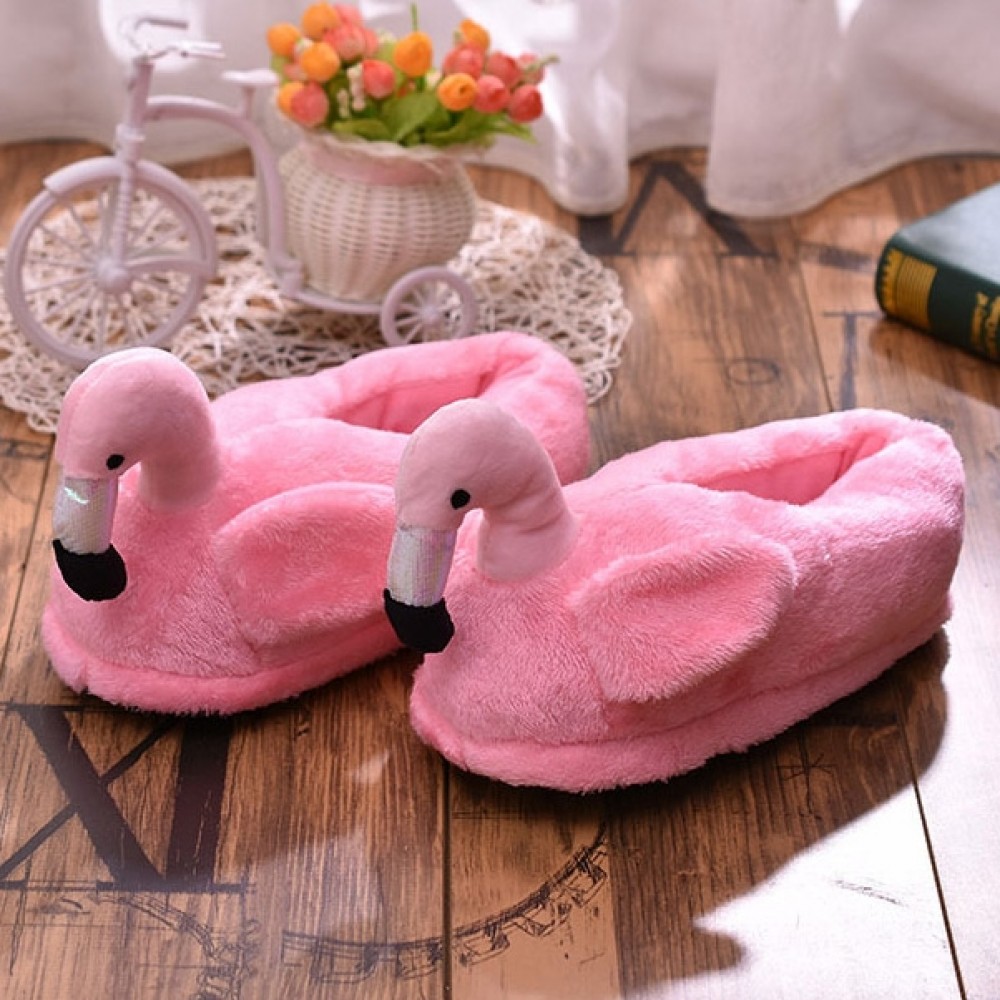 womens flamingo slippers