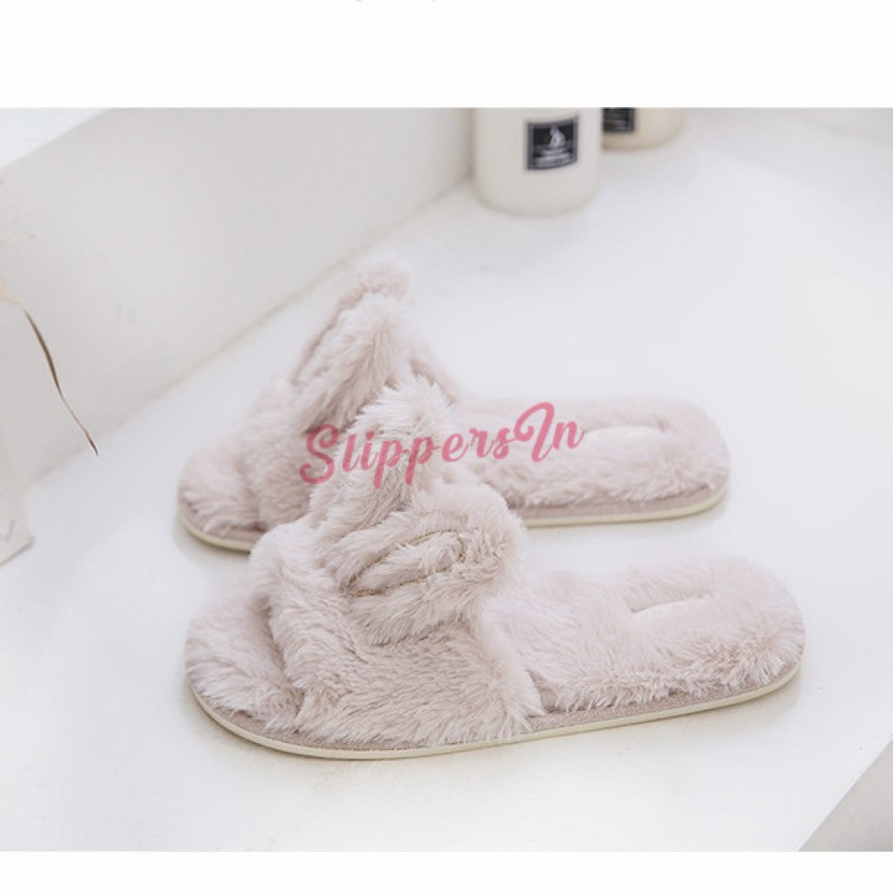 womens open toe bedroom slippers