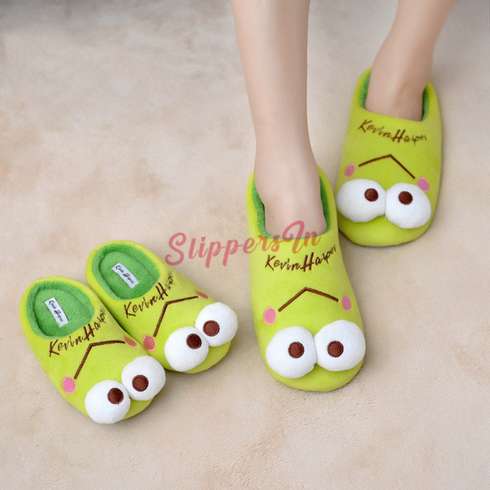 frog house slippers