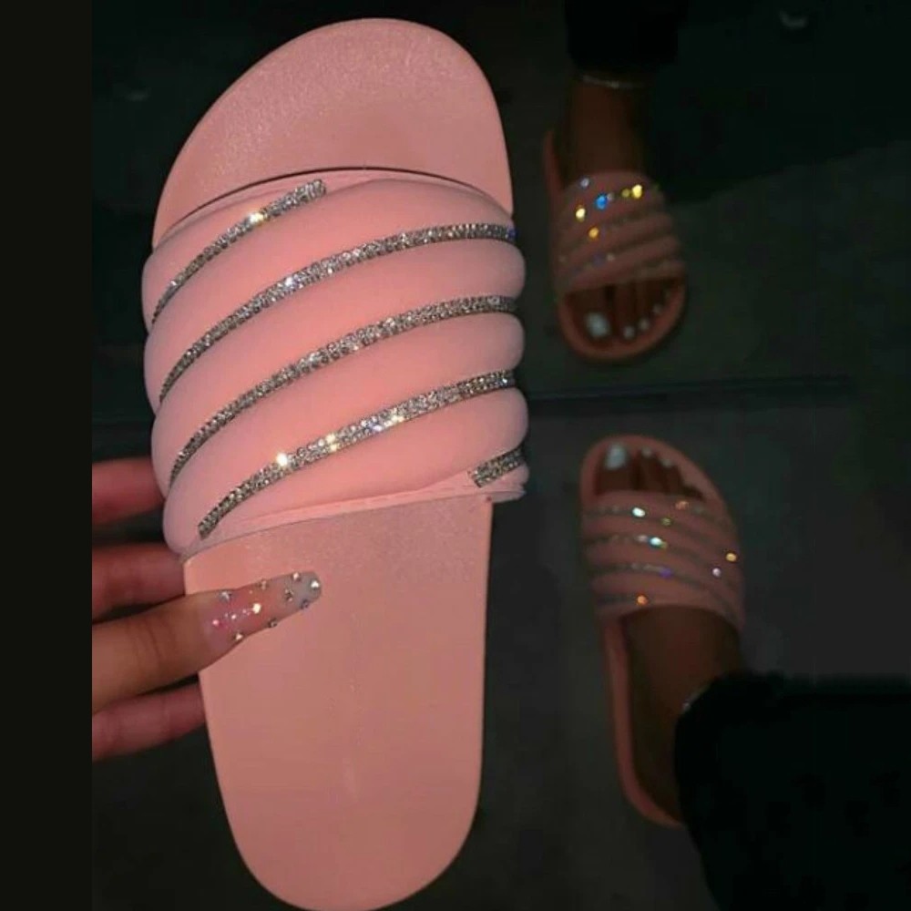 Cute Puffy Slide Sandals Women's 