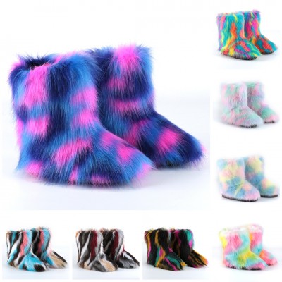 furry house shoes boots